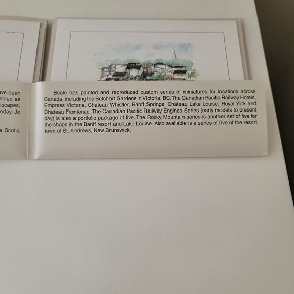 Artist Note Cards Jo Beale Peggy's Cove Artist Cards Set of 5 #0155 - Picture 12 of 15